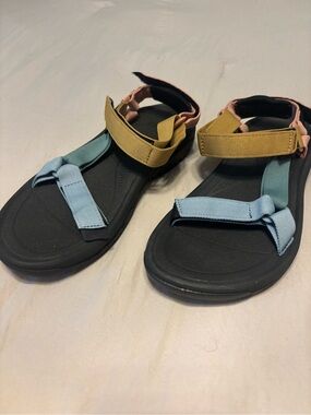 TEVA WOMEN HURRICANE XLT 2 90S LIGHT MULTI SPORT SANDALS US 10